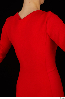 Kyoko clothing red dress standing whole body 0035.jpg